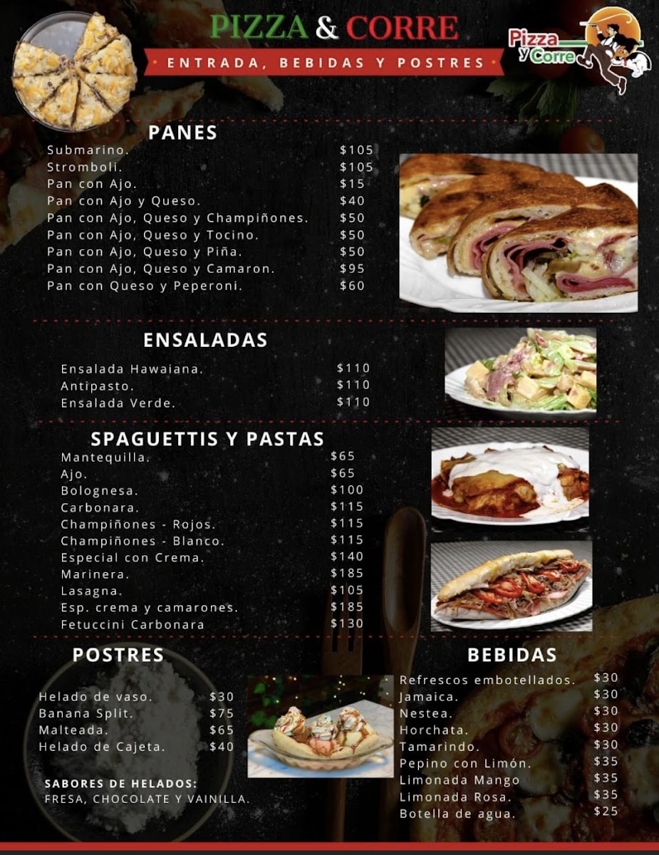 Pizza Y Corre Campestre Photo Menu 2