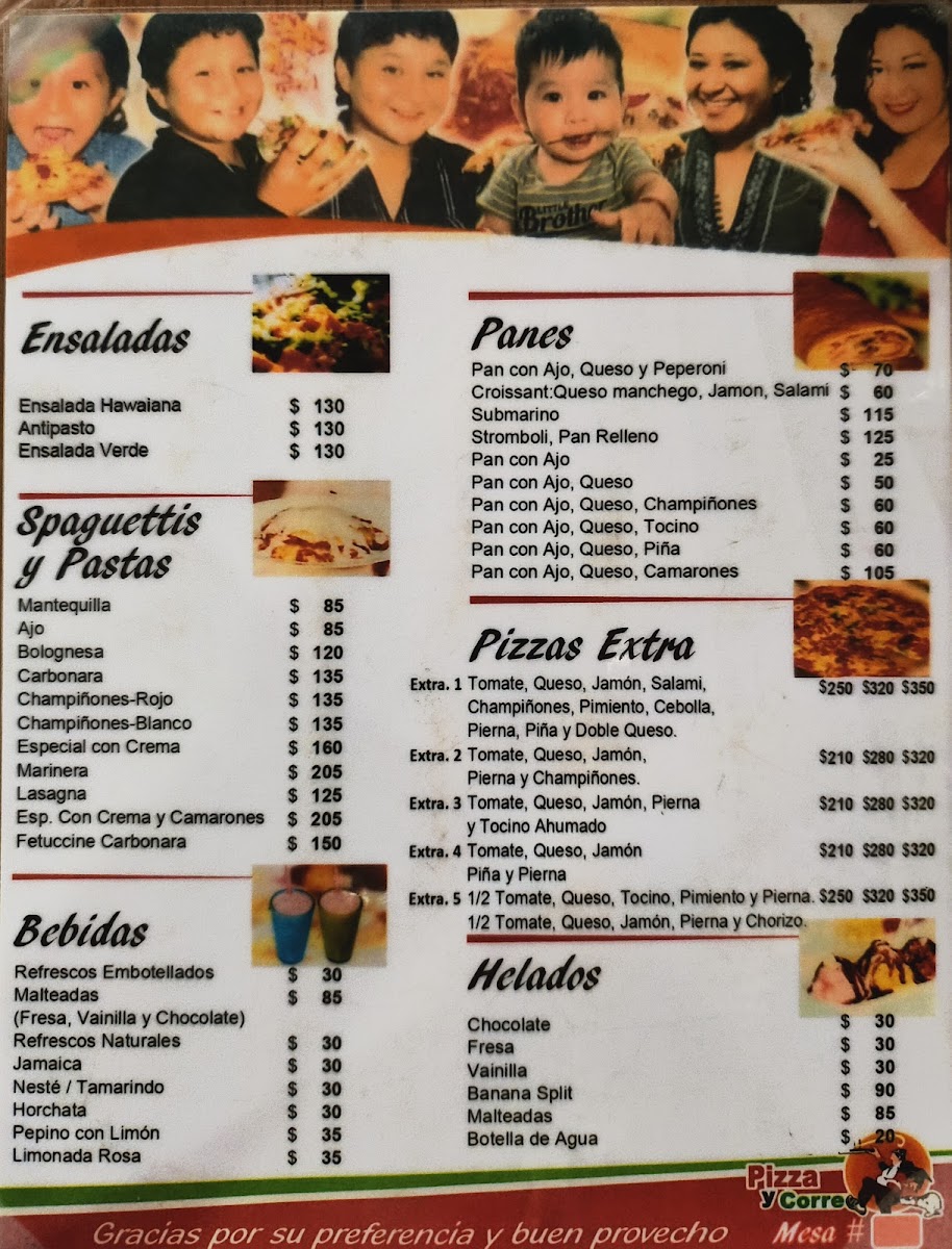 Pizza Y Corre Campestre Photo Menu 7