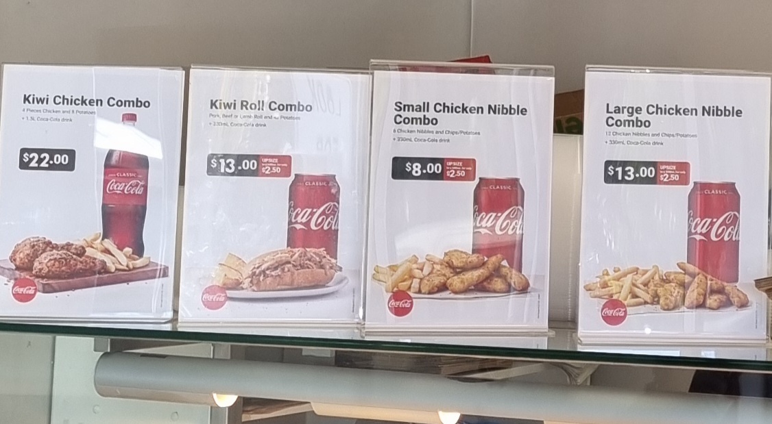 Kiwi Roast Photo Menu 1