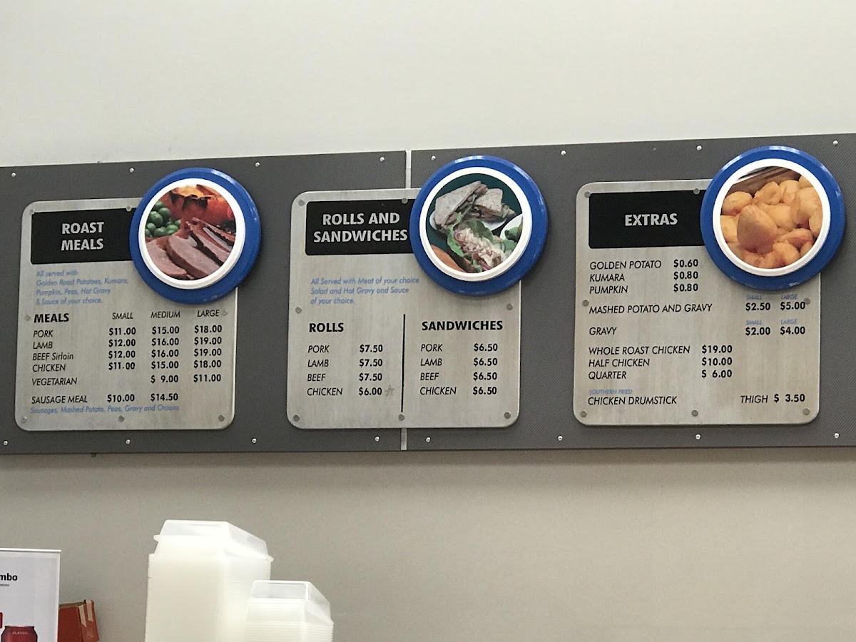 Kiwi Roast Photo Menu 5