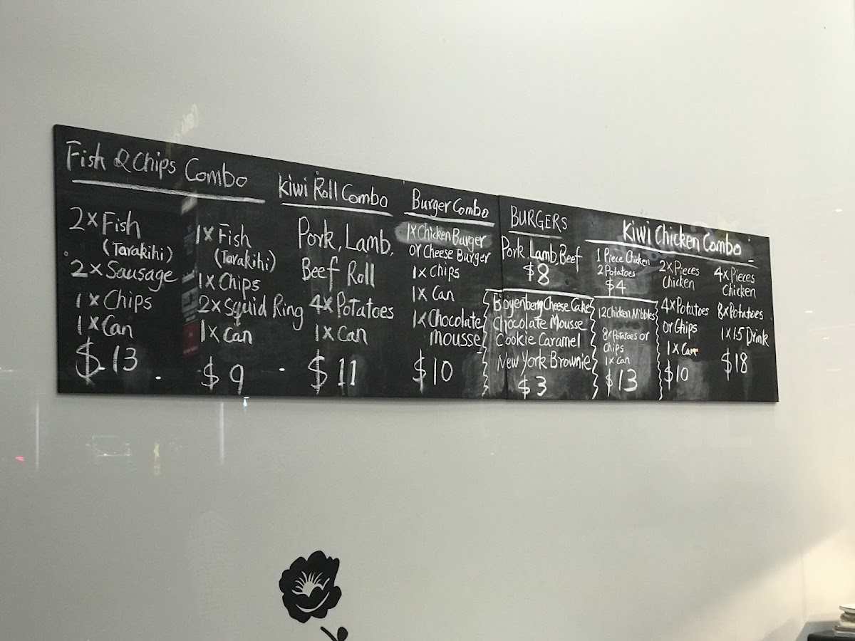 Kiwi Roast Photo Menu 6
