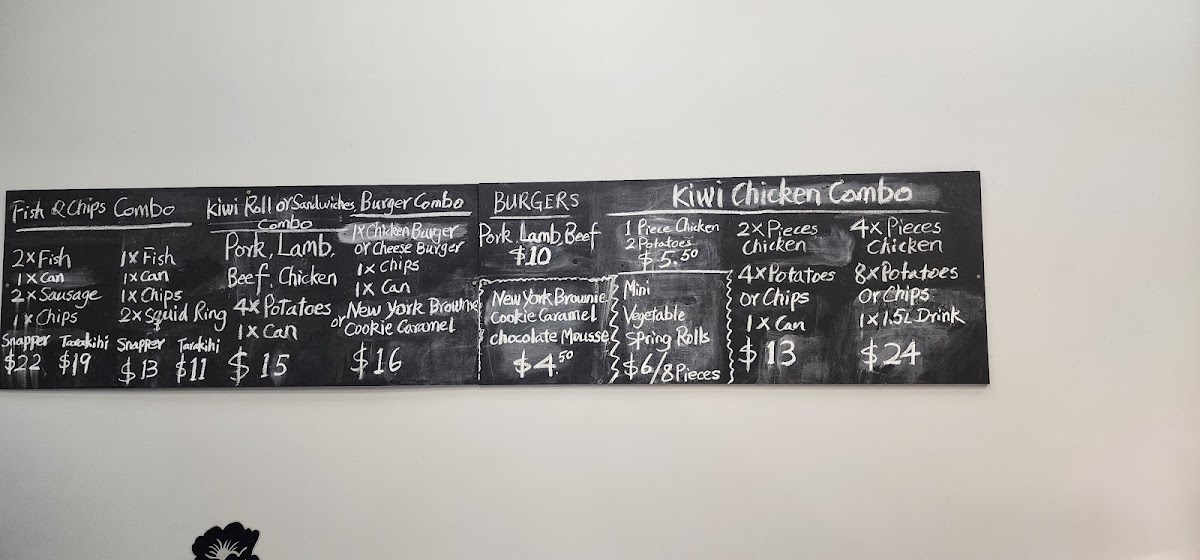 Kiwi Roast Photo Menu 9