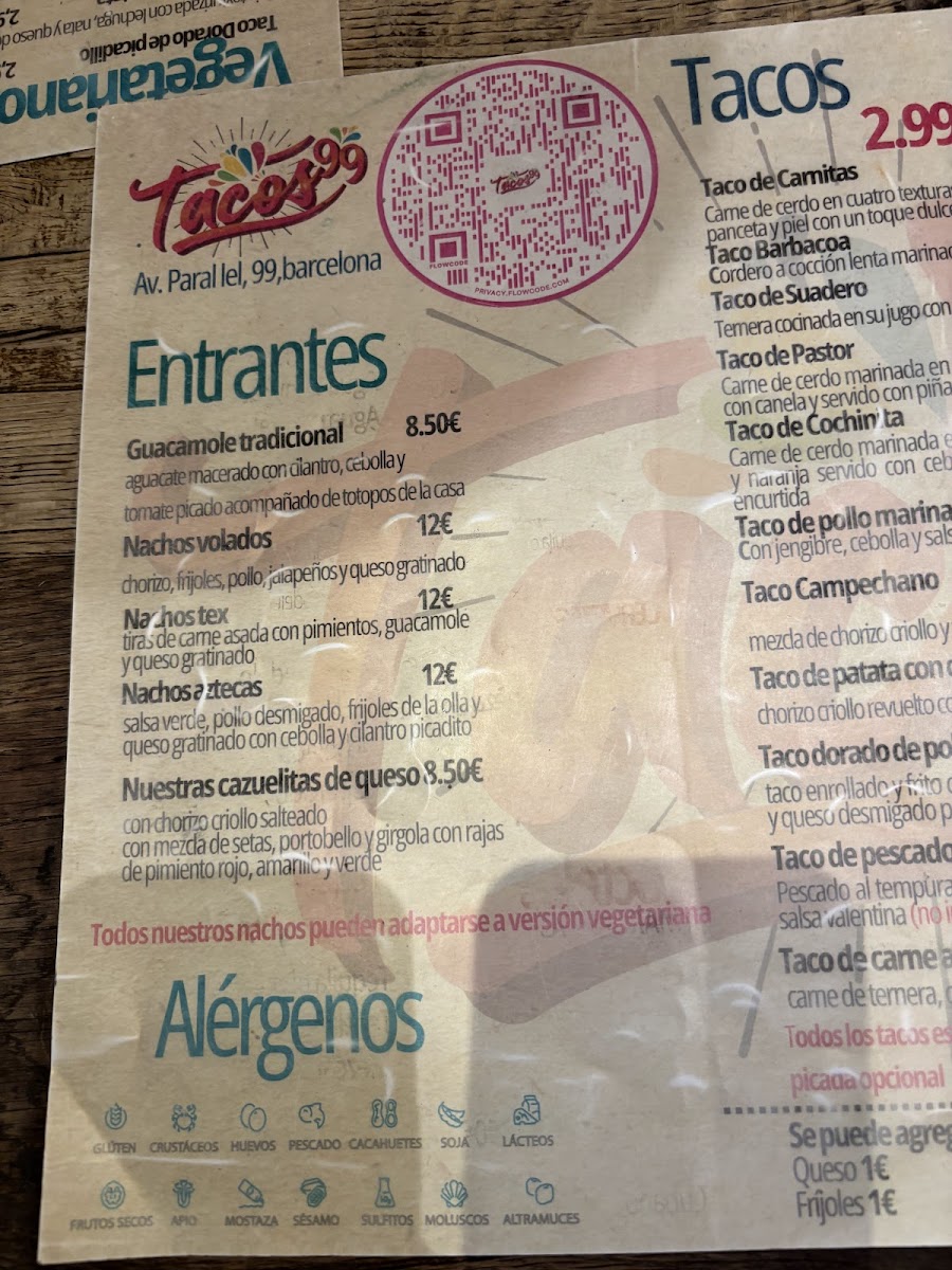 tacos 99 Photo Menu 7