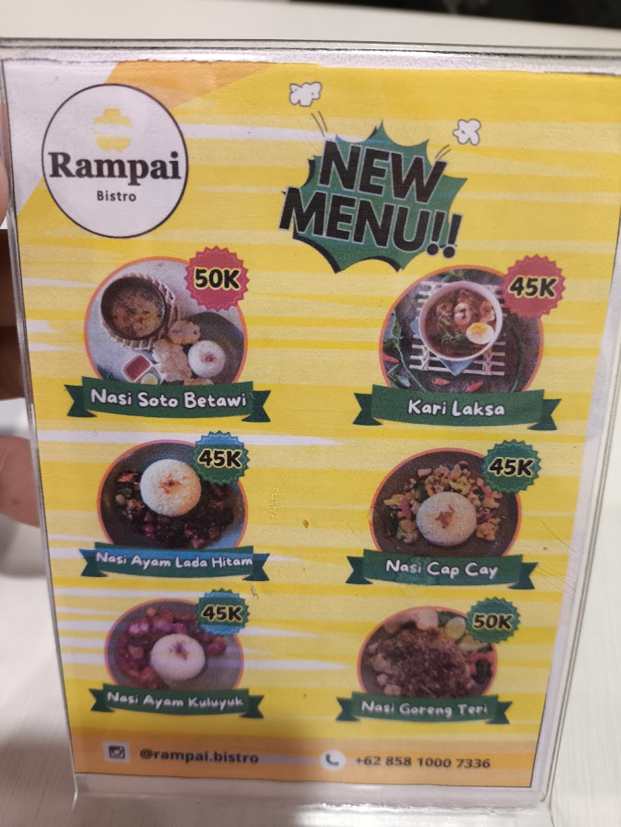 Rampai Bistro Photo Menu 5