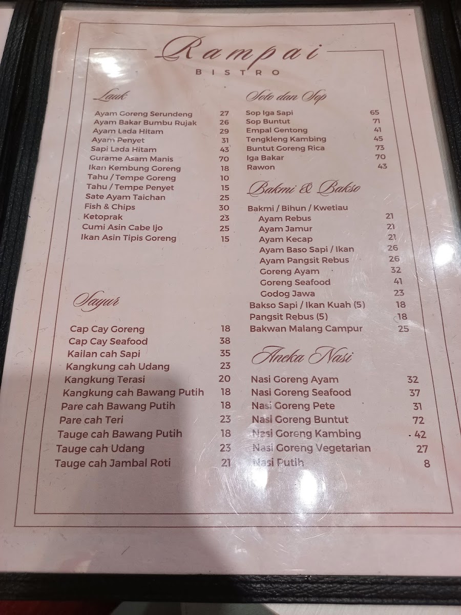Rampai Bistro Photo Menu 6