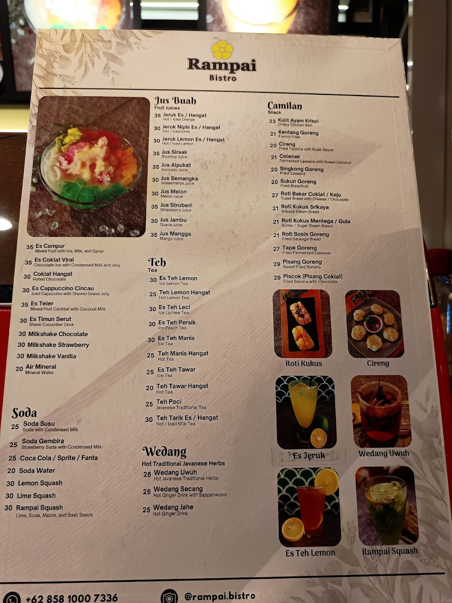 Rampai Bistro Photo Menu 7