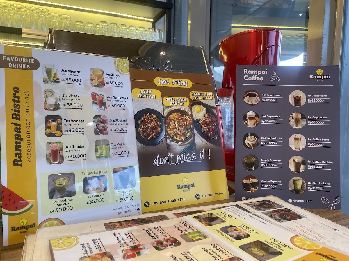 Rampai Bistro Photo Menu 8