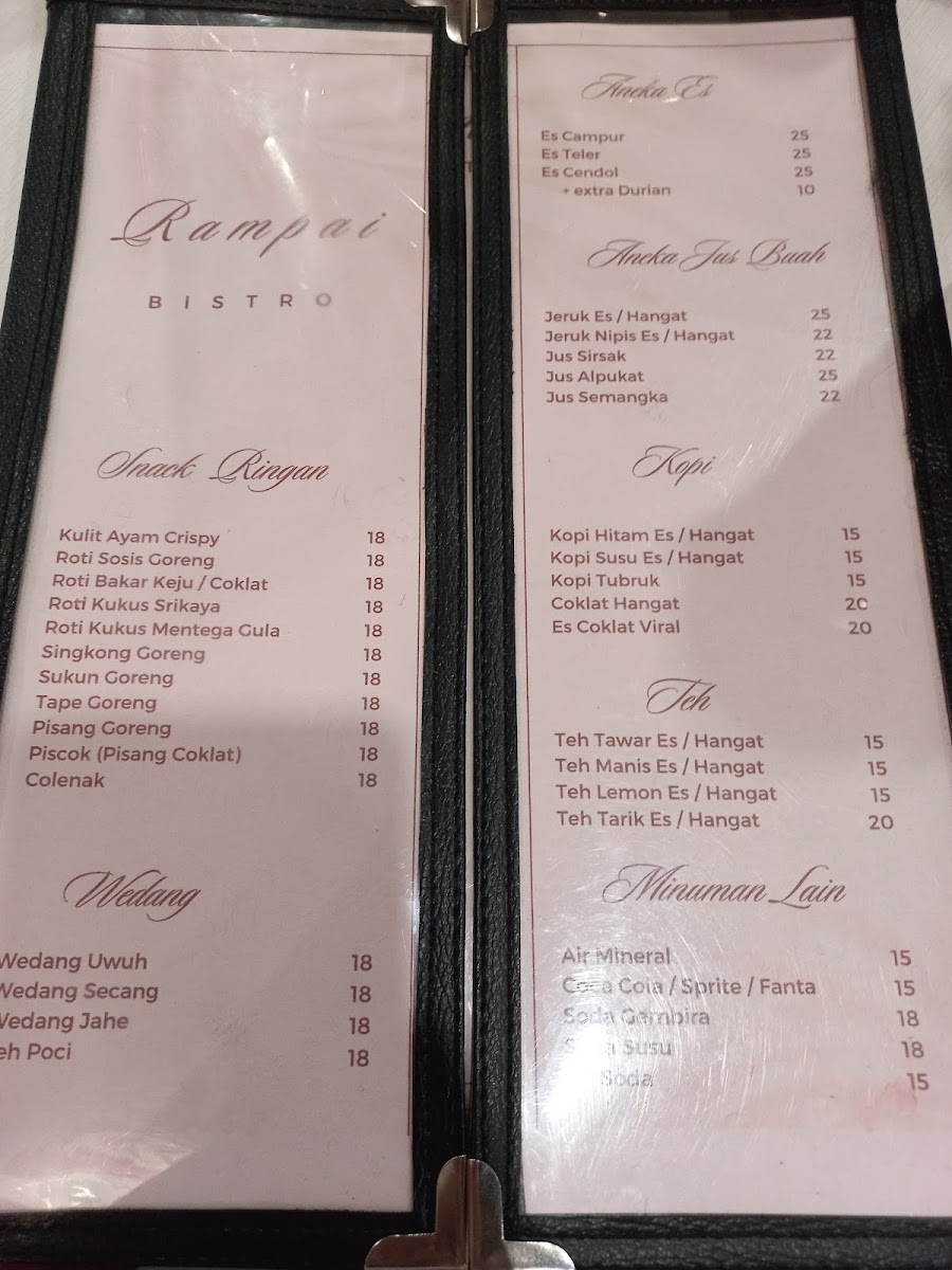 Rampai Bistro Photo Menu 9