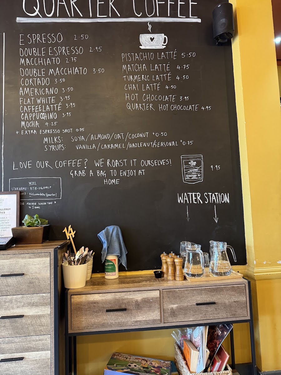 The Quarter Café Barnes Photo Menu 2