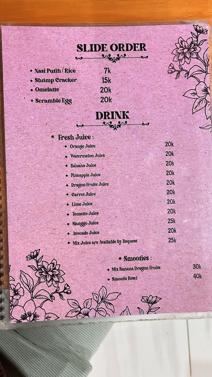 Warung DJ Photo Menu 2
