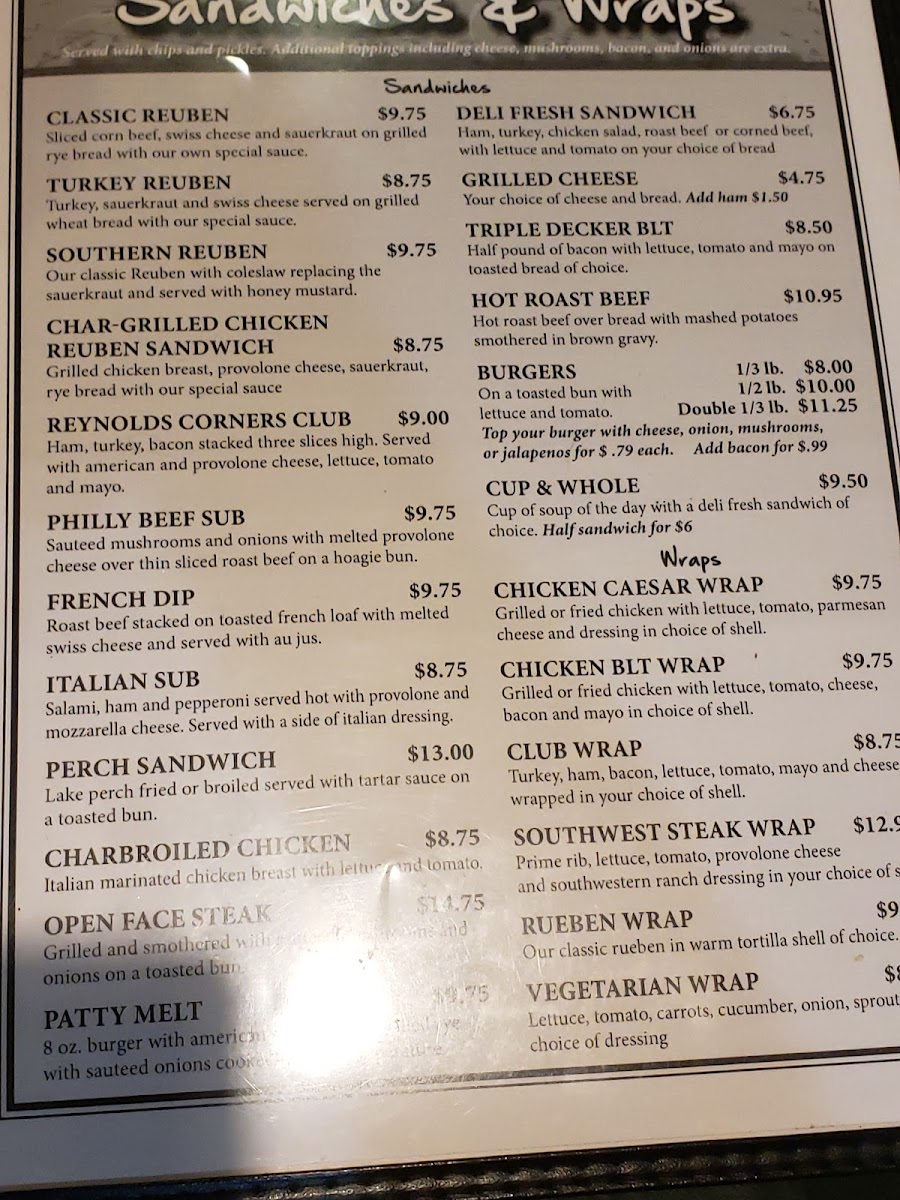Dorr Street Cafe Photo Menu 4