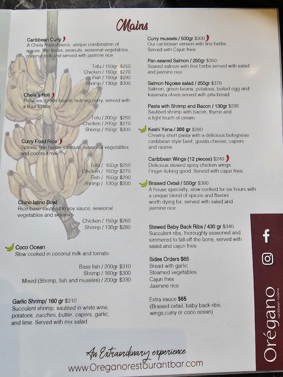 Oregano Caribbean Cuisine Photo Menu 10