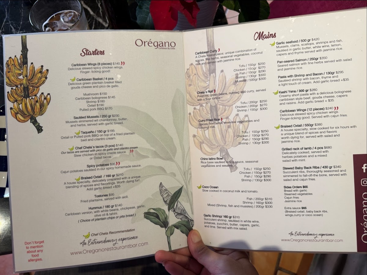 Oregano Caribbean Cuisine Photo Menu 5