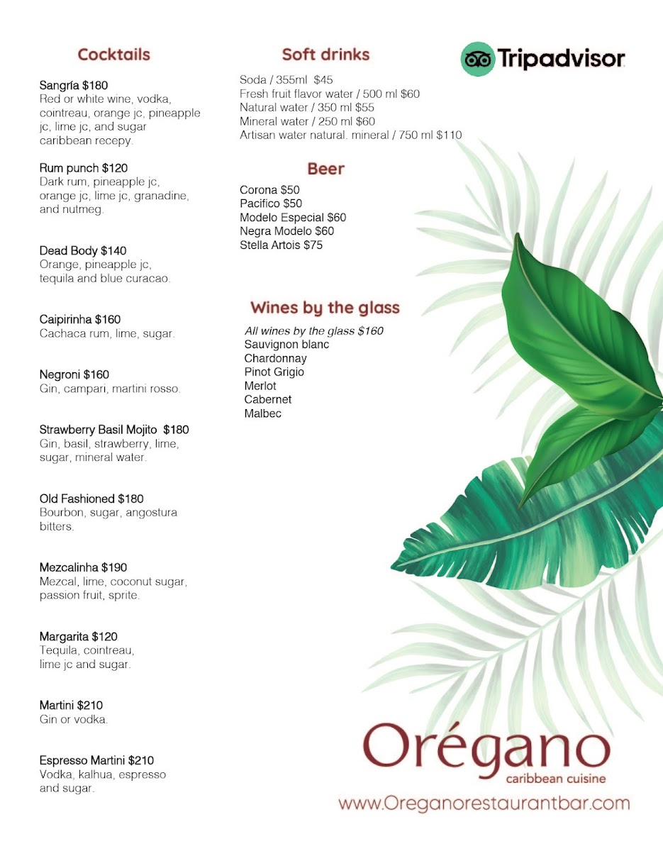 Oregano Caribbean Cuisine Photo Menu 8