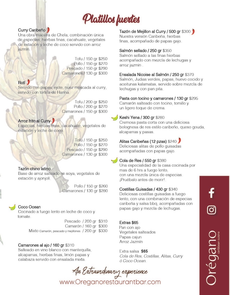 Oregano Caribbean Cuisine Photo Menu 9