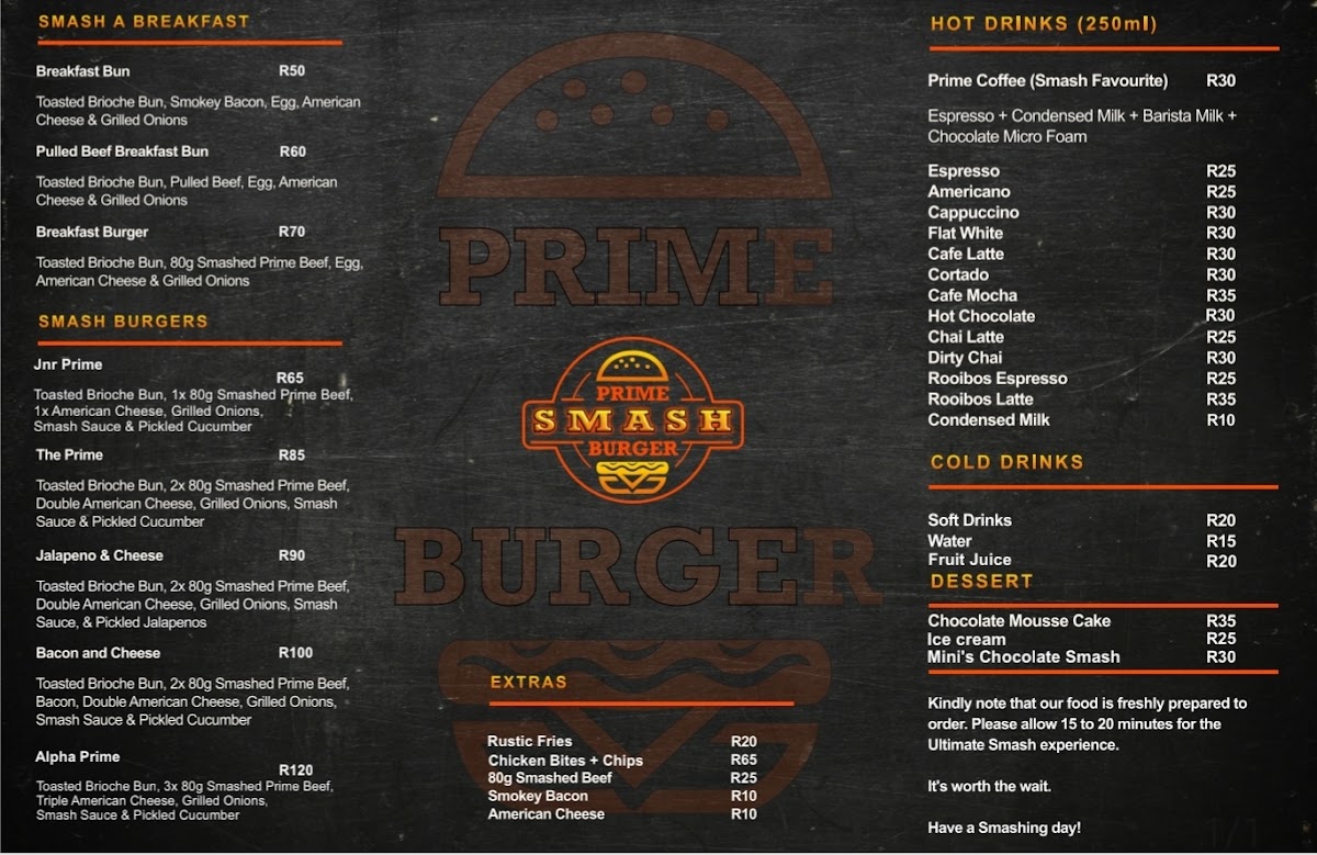 Prime Smash Photo Menu 1
