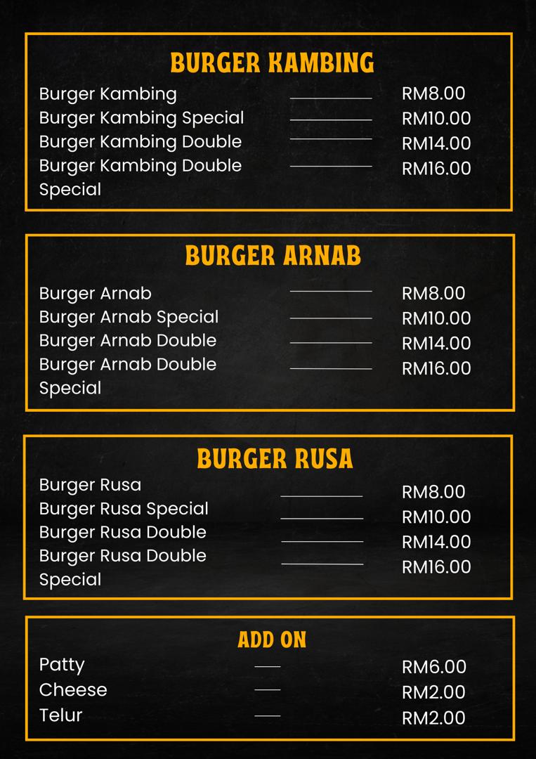 Kedai Brader Brader KL Photo Menu 6