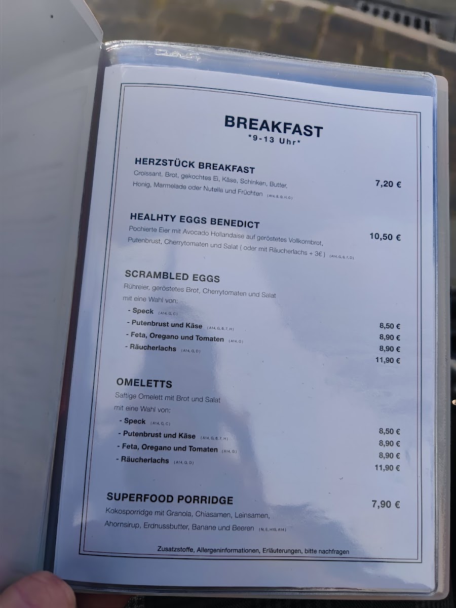 Herzkaffee Nürnberg Photo Menu 10