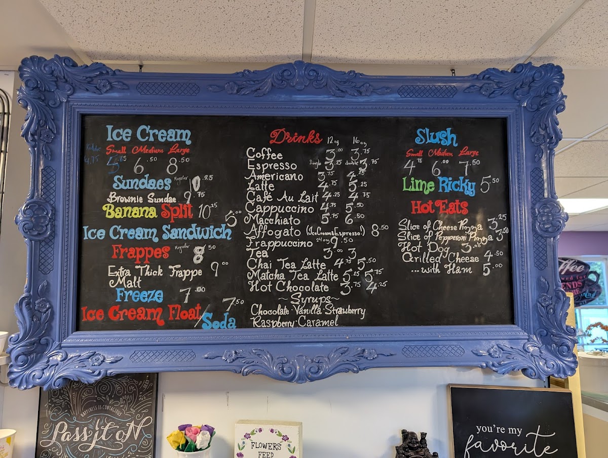 Cows Rock Ice Cream Photo Menu 1