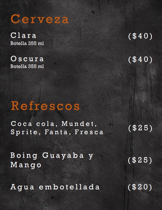 ARRABAL Photo Menu 9