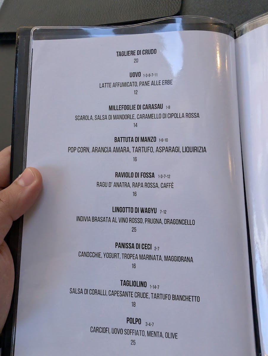 Crudo Forlì Photo Menu 3