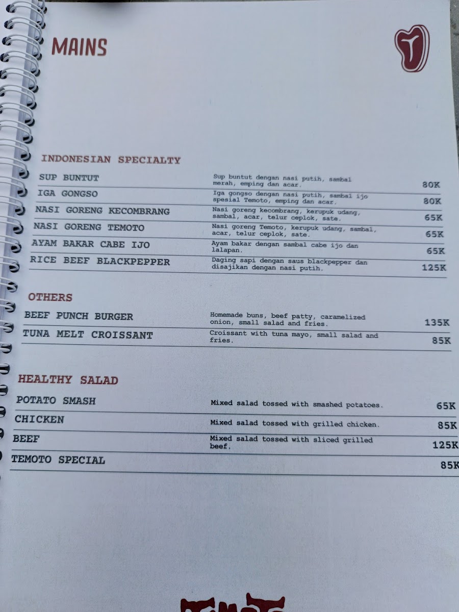 TEMOTO - COFFEE & STEAKHOUSE Photo Menu 4