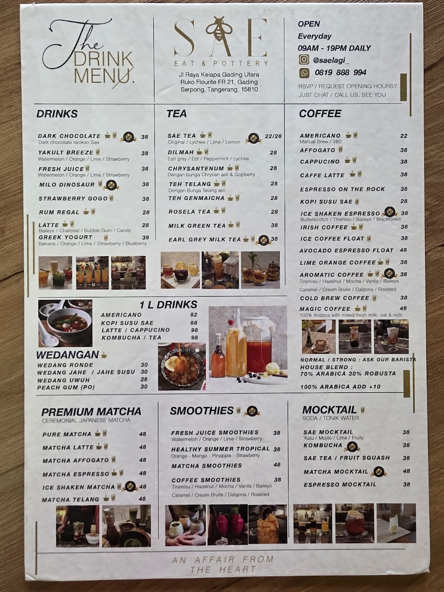SAE EAT & POTTERY GADING SERPONG Photo Menu 5