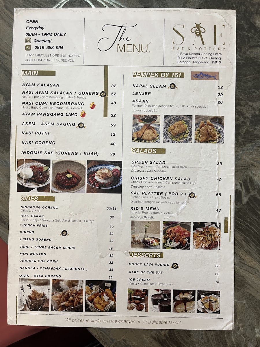 SAE EAT & POTTERY GADING SERPONG Photo Menu 7