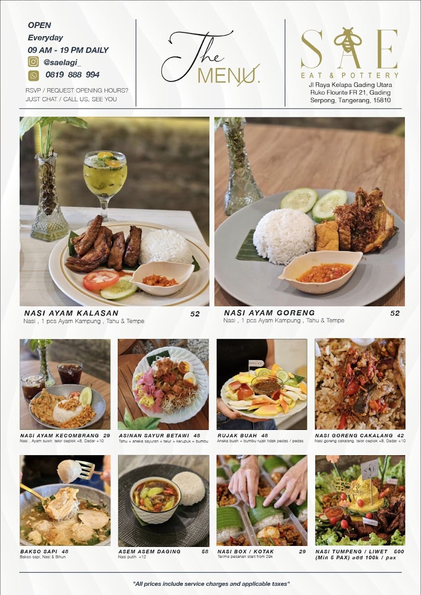 SAE EAT & POTTERY GADING SERPONG Photo Menu 8
