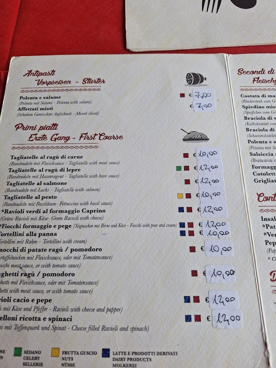 Trattoria Bar Alla Prada' Photo Menu 2