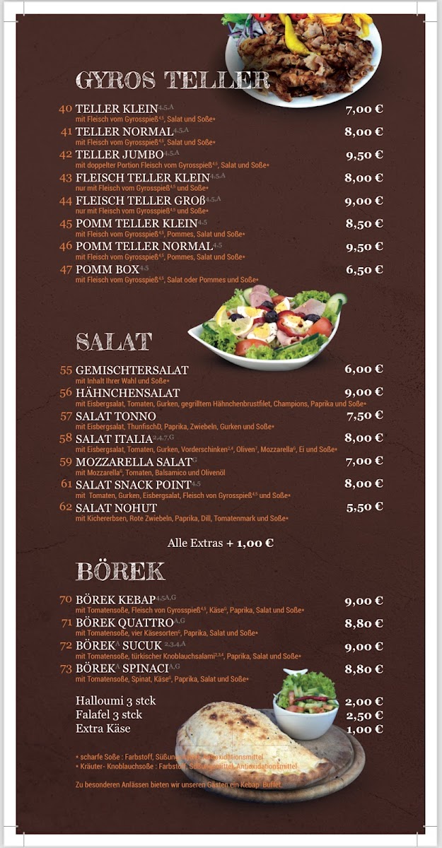 Snack Point Kebap Haus Photo Menu 1