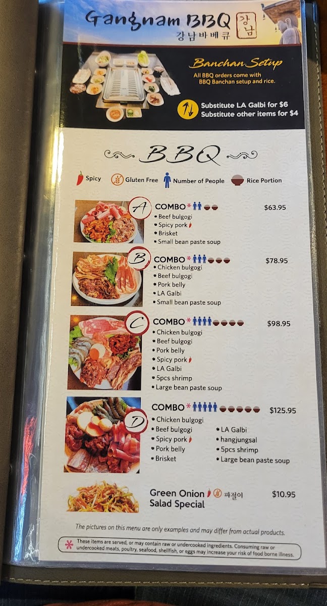 Gangnam BBQ Richland Photo Menu 6