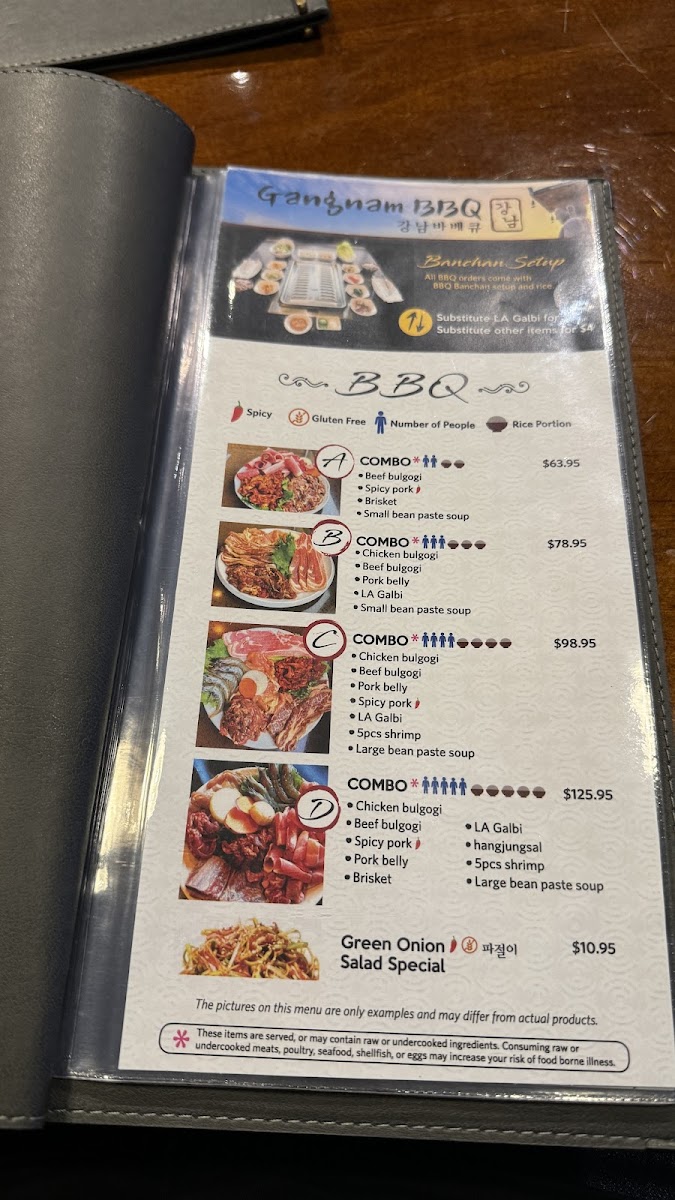 Gangnam BBQ Richland Photo Menu 8