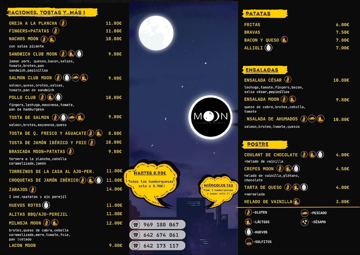 Moon lounge&burgers Photo Menu 1