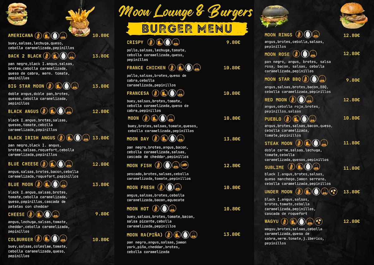 Moon lounge&burgers Photo Menu 2