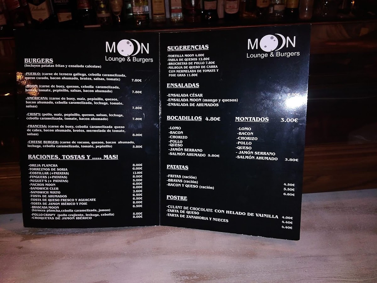 Moon lounge&burgers Photo Menu 5