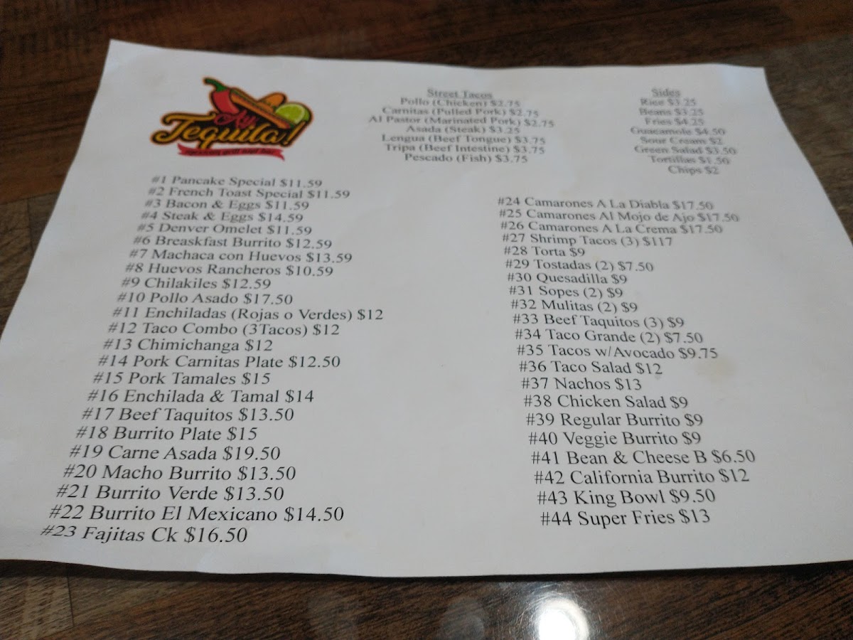 Taqueria El Rey 2.0 Photo Menu 7
