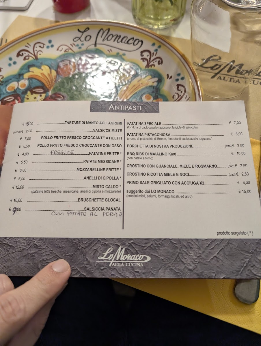 Lo Monaco Altra Cucina Photo Menu 7