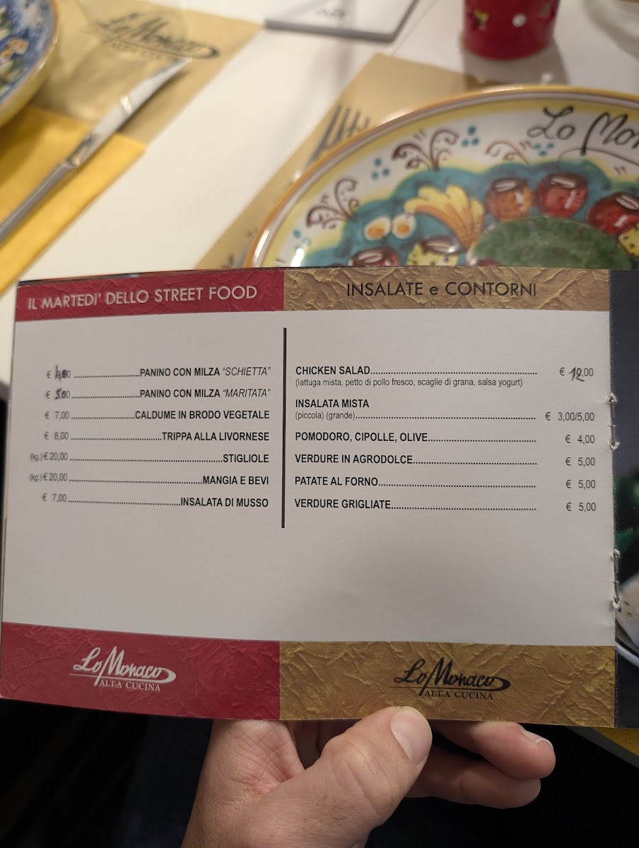 Lo Monaco Altra Cucina Photo Menu 8