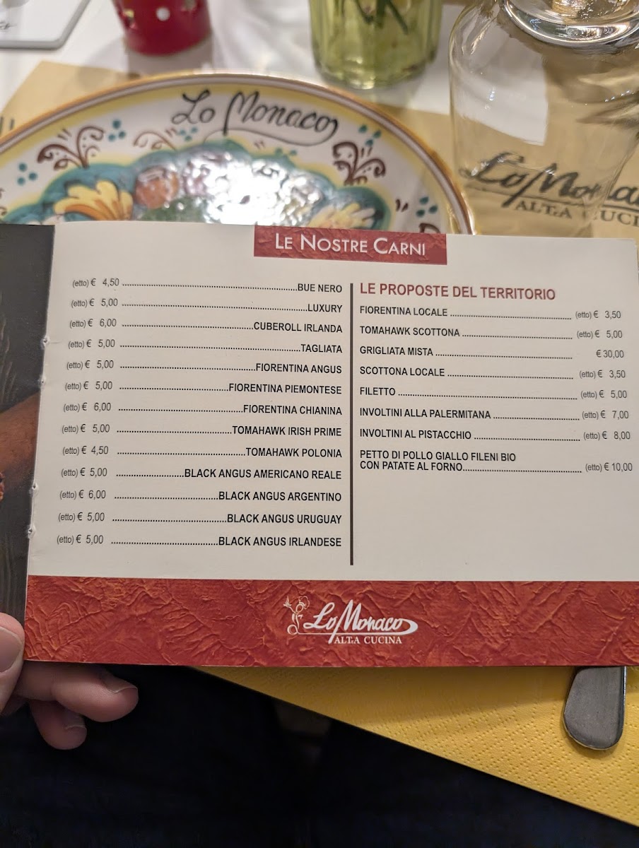 Lo Monaco Altra Cucina Photo Menu 9