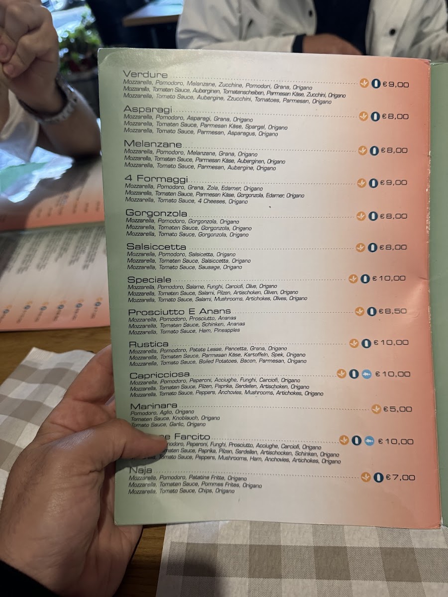 Pizzeria Arcobaleno Domaso Photo Menu 3