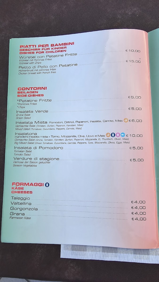 Pizzeria Arcobaleno Domaso Photo Menu 6