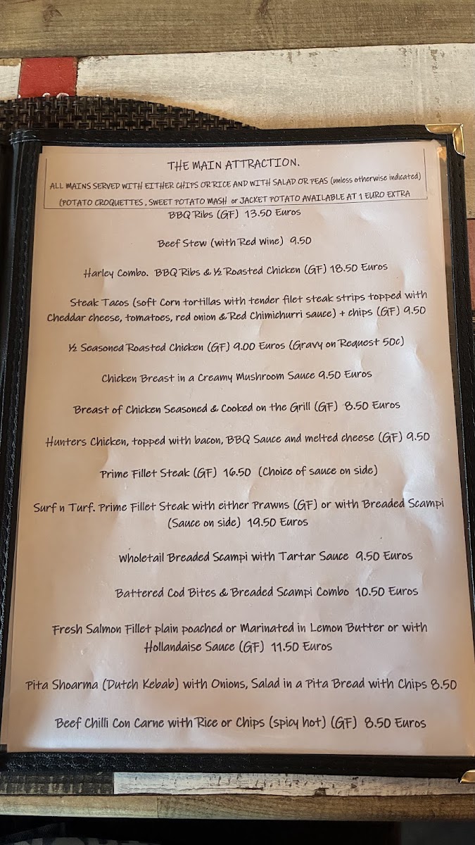 Harley´s Bar & Restaurant Photo Menu 2