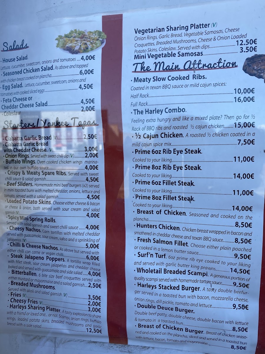 Harley´s Bar & Restaurant Photo Menu 4