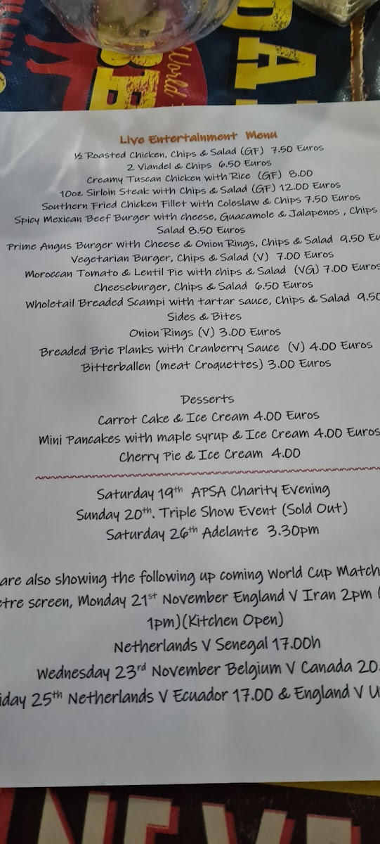 Harley´s Bar & Restaurant Photo Menu 7