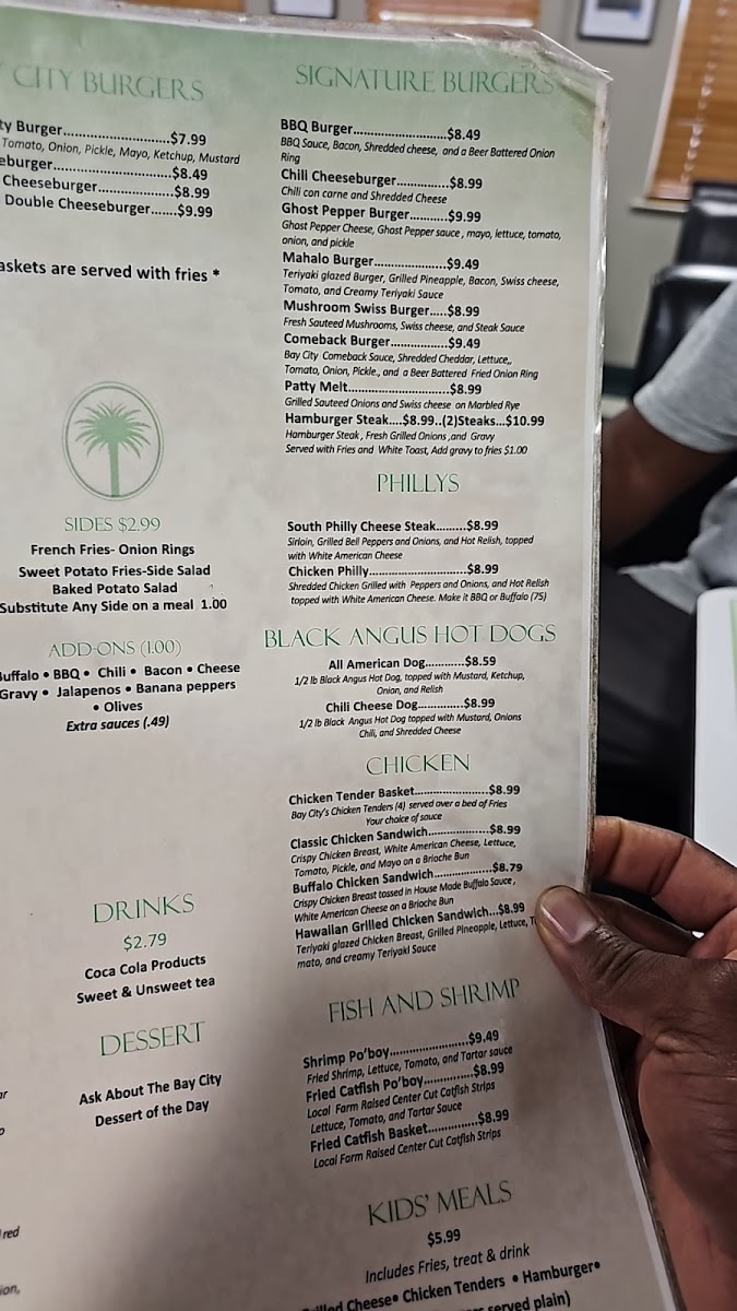Bay City Grill Photo Menu 1