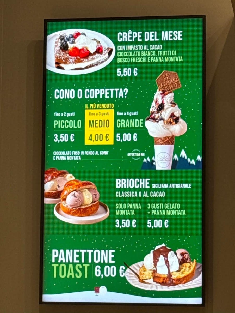Gelateria La Romana dal 1947 Photo Menu 9