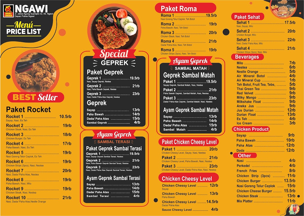 Rocket Chicken Ngawi Kota Photo 3