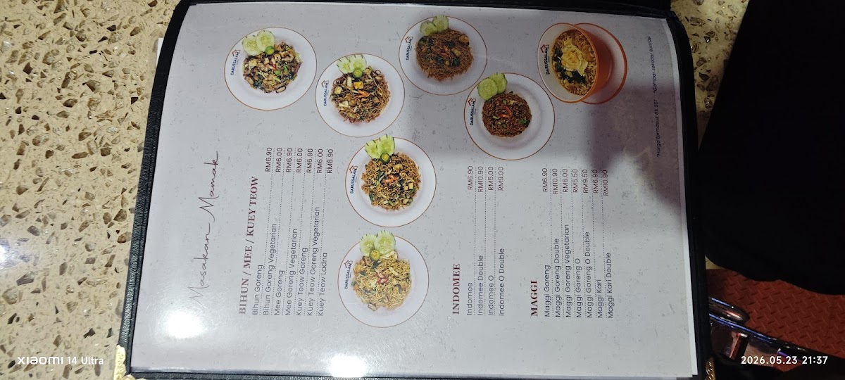 Restoran Darussalam • Subang Jaya Photo Menu 2