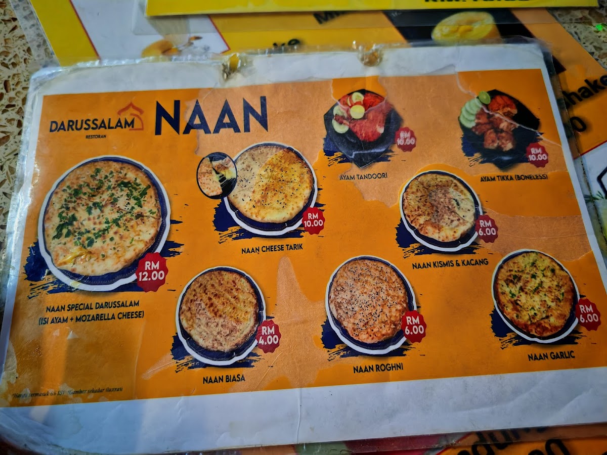 Restoran Darussalam • Subang Jaya Photo Menu 6